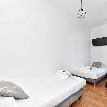 Serene - 2br - 6p - Menilmontant Apartment Paris